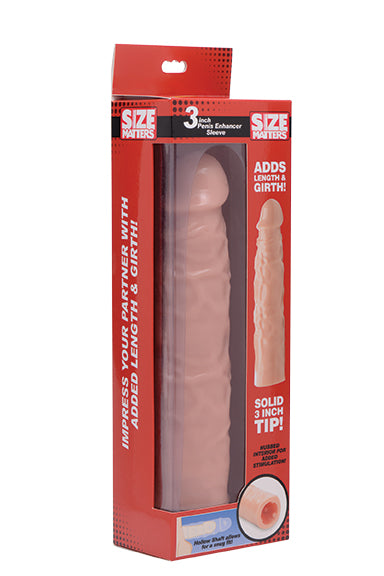 3in Flesh Penis Enhancer Sleeve